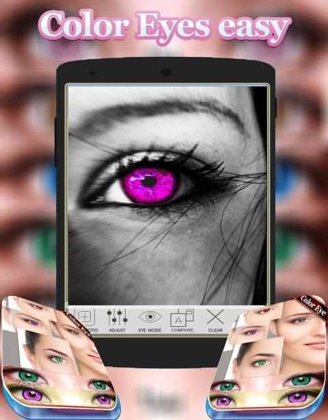 Eye Color Changer - Beauty Eyes Makeup 2 تصوير الشاشة