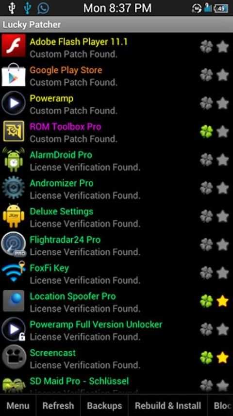 |Lucky Patcher| screenshot 1