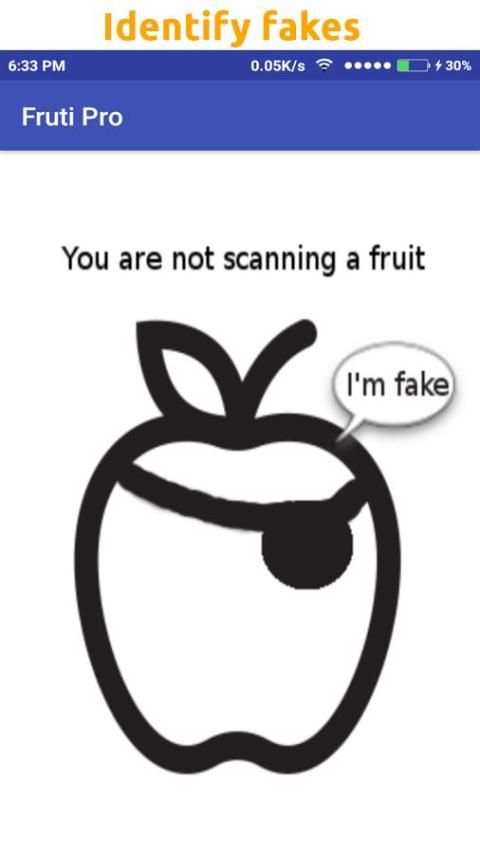 Fruti - Fruits Code Scanning Application screenshot 2