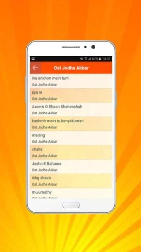 Lagu Ost Jodha Akbar Lengkap screenshot 3