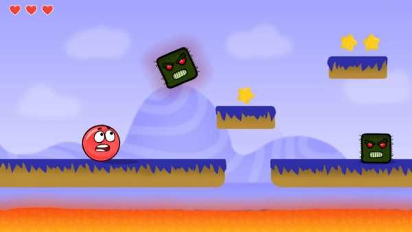 New Red Ball Adventure screenshot 3