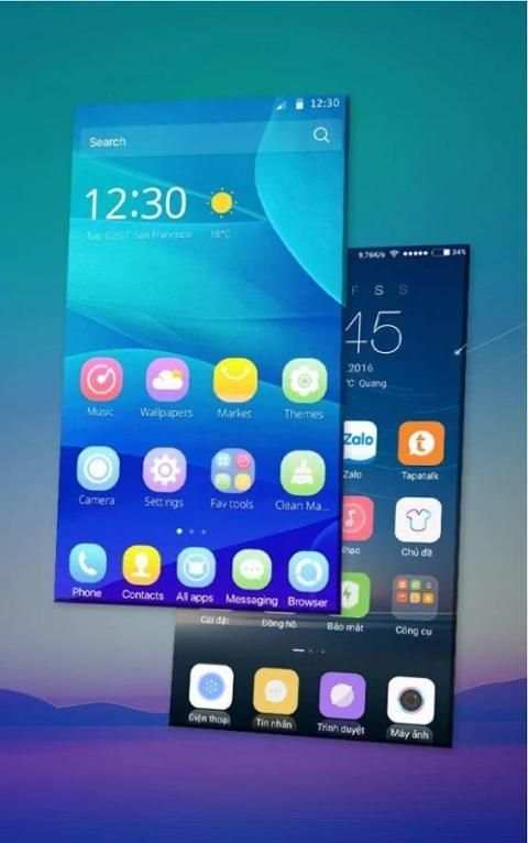 Launcher Style Oppo – Theme for Oppo screenshot 1