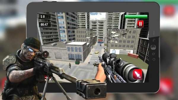 City Sniper Commando Fury 2018 - Real FPS Shooter screenshot 4