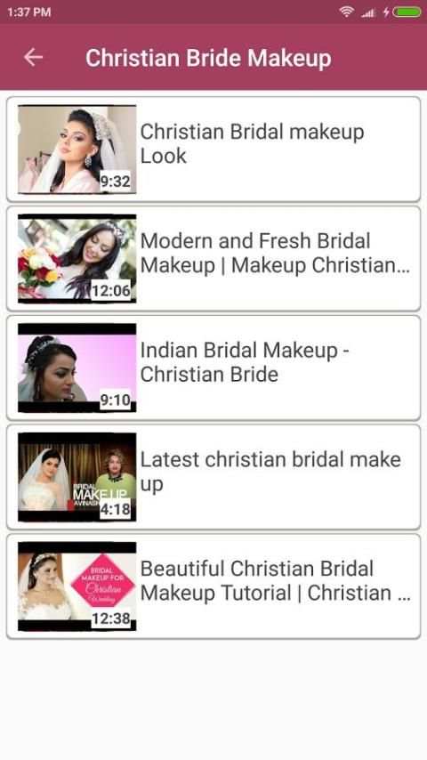 Bridal Makeup Videos 2018 screenshot 2