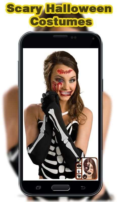Halloween Costumes Makeup скриншот 1
