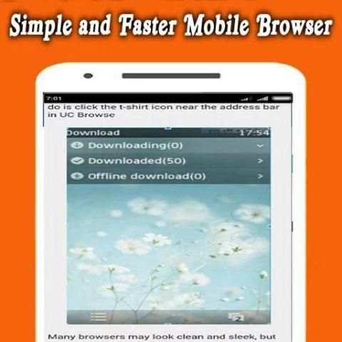 New UC Browser Fast Download Lite Tips screenshot 3