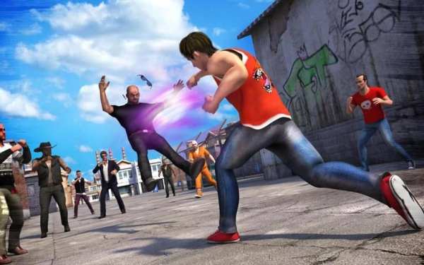 Angry Fighter Attack 8 تصوير الشاشة