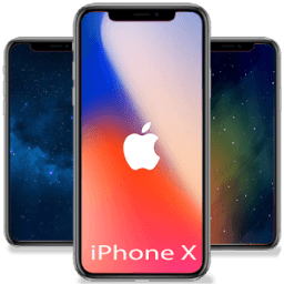 Wallpaper lphone X IO'S 11 أيقونة