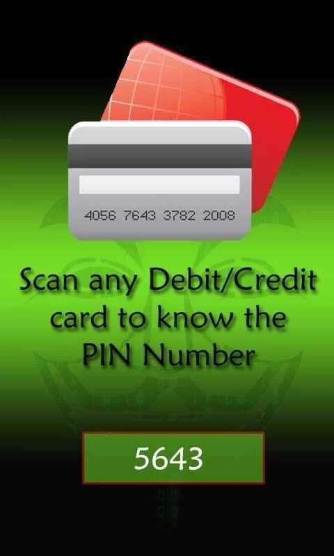 ATM Card Scanner and Pin Number Hacker Prank скриншот 2