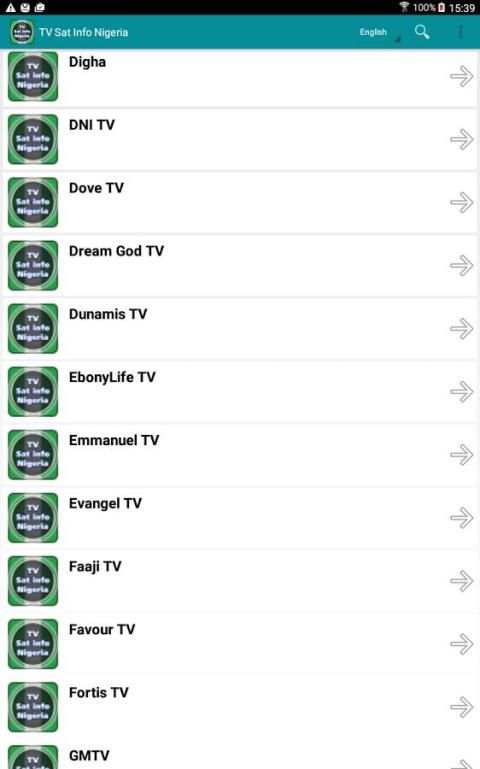 TV Sat Info Nigeria स्क्रीनशॉट 11