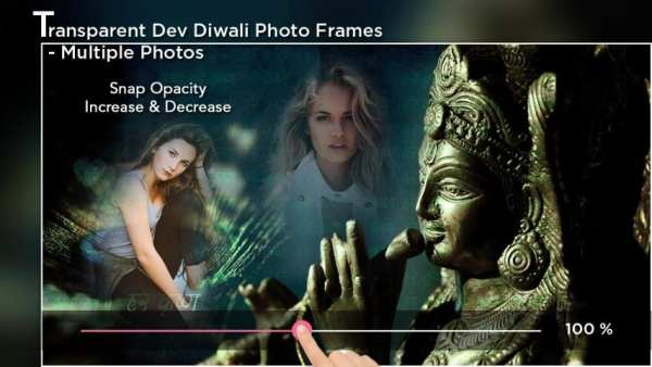 Transparent Dev Diwali Photo Frames - Multi Photos 2 تصوير الشاشة