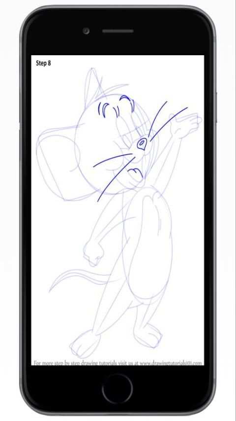 How To Draw Tom Jerry screenshot 1