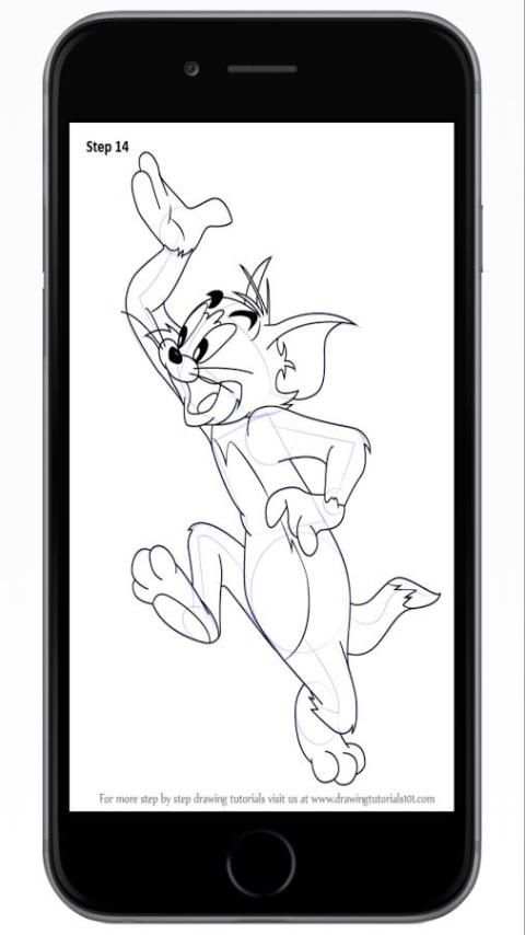 How To Draw Tom Jerry скриншот 3