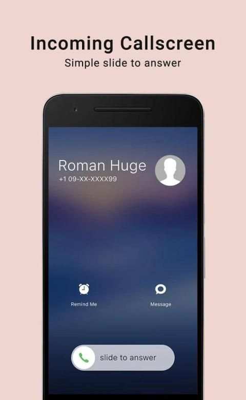 Full Screen Caller Id 3 تصوير الشاشة