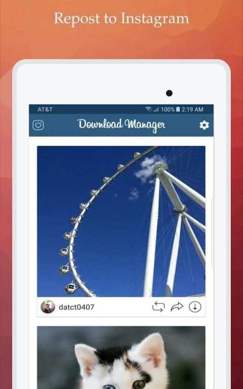 IDM Download Manager for Instagram screenshot 6