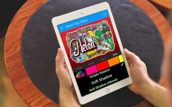 Doodle Art Name Maker скриншот 1