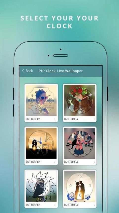 Photo Clock Live wallpaper screenshot 5