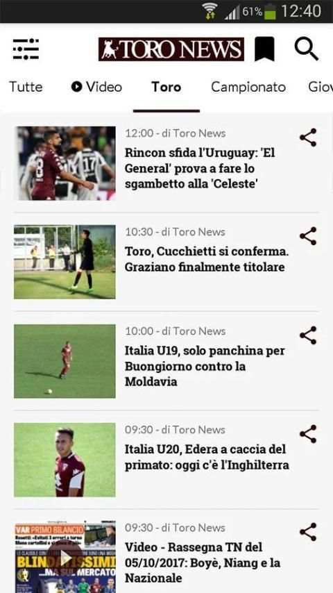 Toro News - Official App screenshot 1