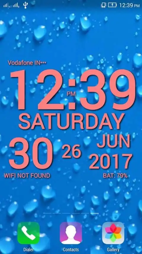 WP Clock 1 تصوير الشاشة