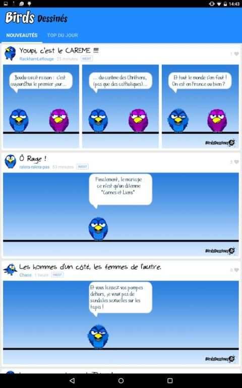 Birds Dessinés स्क्रीनशॉट 2