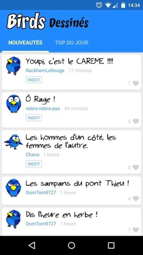 Birds Dessinés स्क्रीनशॉट 5