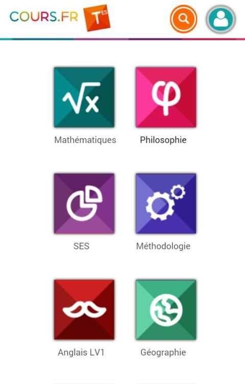 Cours.fr TES screenshot 4