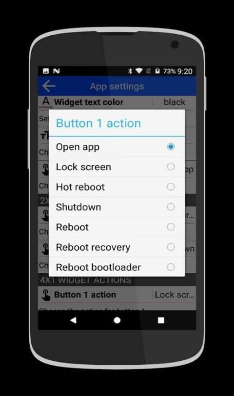 Screen lock & reboot widget स्क्रीनशॉट 8