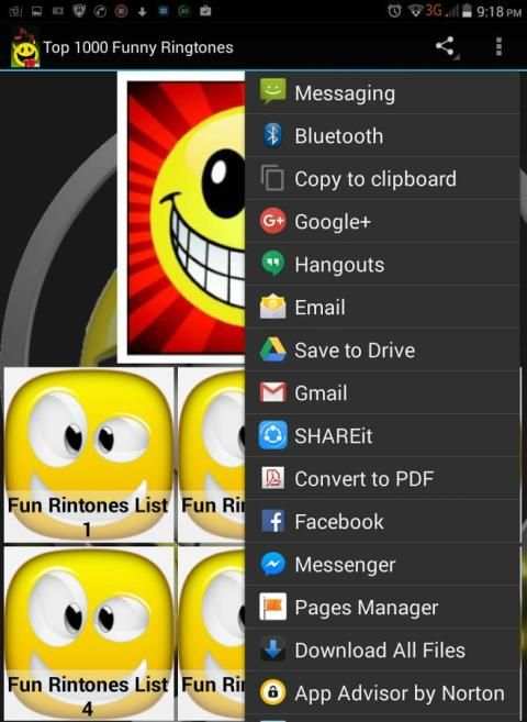 Top 1000 Funny Ringtones स्क्रीनशॉट 1