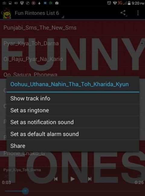 Top 1000 Funny Ringtones स्क्रीनशॉट 3