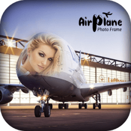 Airplane Photo Frame أيقونة