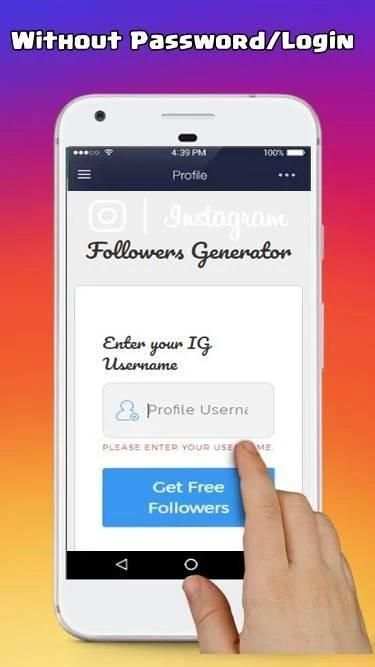 Real Followers for Insta Prank screenshot 1