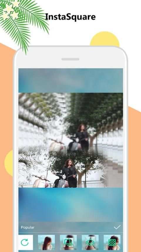 InstaSquare, collage editor screenshot 3