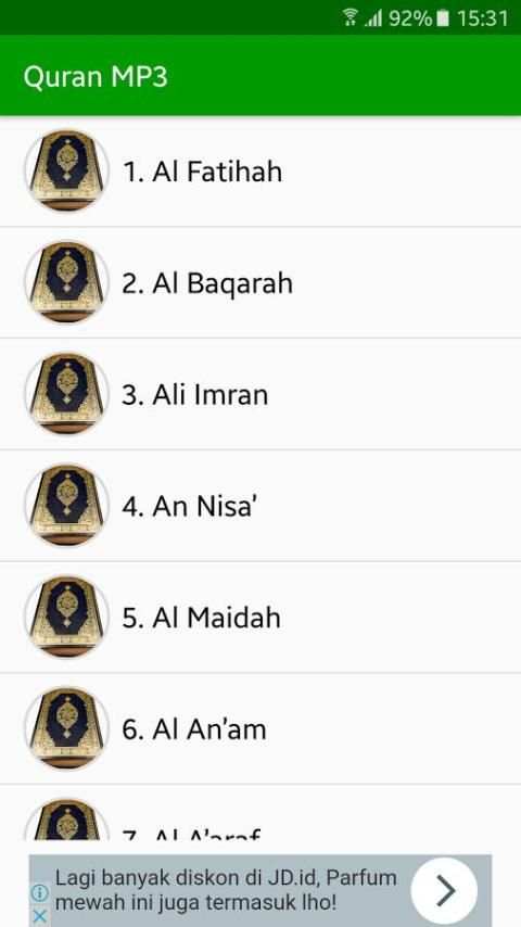 Quran MP3 Full Offline screenshot 4