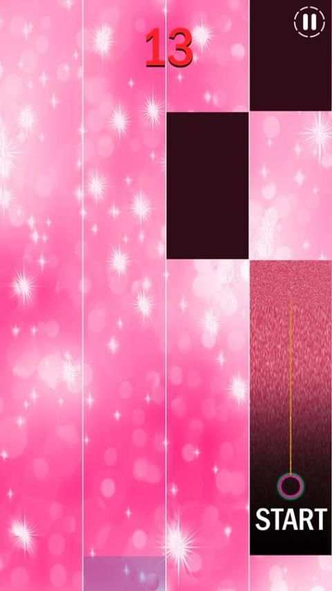 Piano Pink Tiles screenshot 2