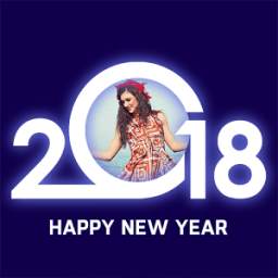 New Year 2018 Photo Frames