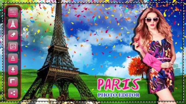 Paris Photo Editor & Frames скриншот 1