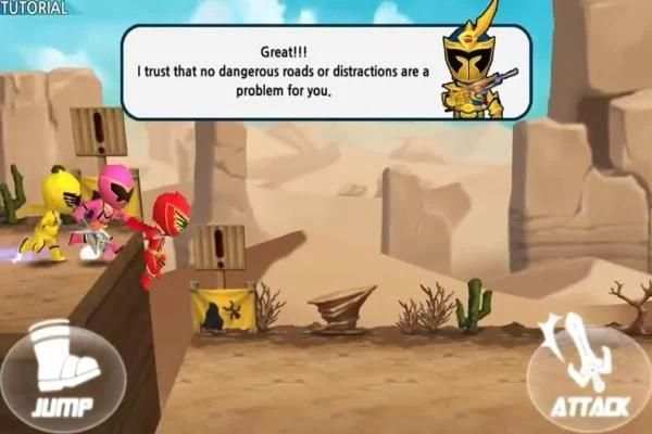 Guide Power Rangers Dash स्क्रीनशॉट 1
