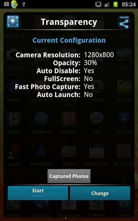 Transparent Phone Camera स्क्रीनशॉट 3