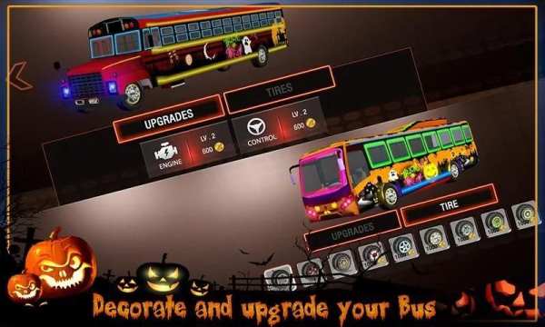 Halloween Party Bus Driver 3D screenshot 11