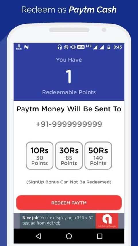 Texter - Earn Paytm Cash & Send Free SMS in India screenshot 5