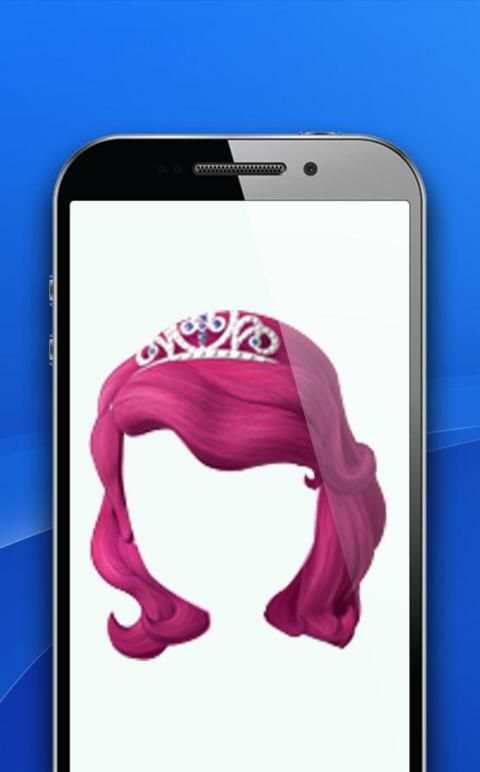Princess Sofia Hair Photo Maker screenshot 2
