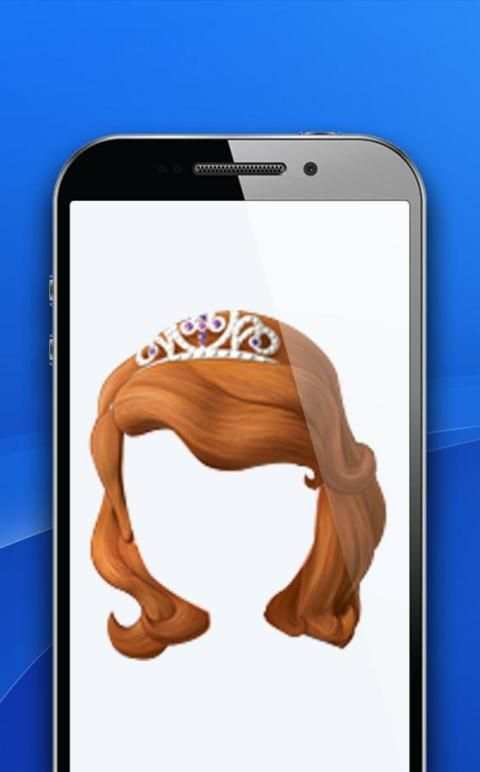 Princess Sofia Hair Photo Maker 1 تصوير الشاشة