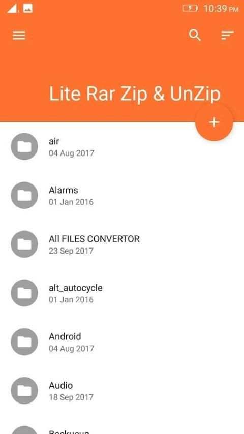 Easy Rar Zip & Unzip File 5 تصوير الشاشة
