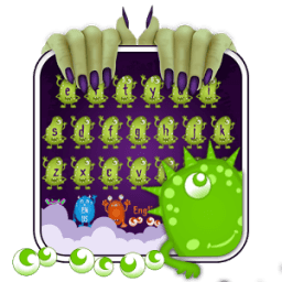 Фиолетовая тема для монстров иконка