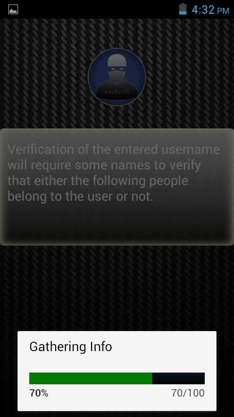 Password Fb Hack Simulater скриншот 1