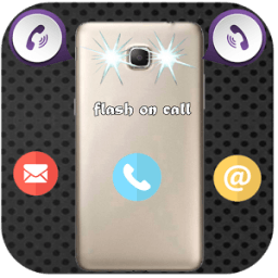 Flash on SMS and Call Free أيقونة