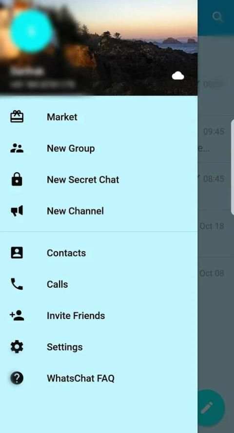 WhatsChat Messenger скриншот 5