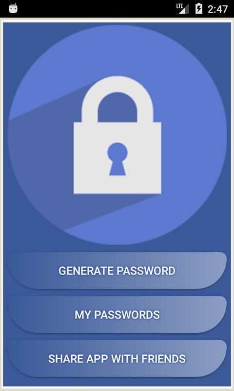 Password Generator स्क्रीनशॉट 4