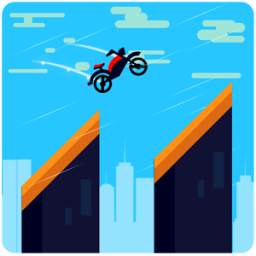Moto hill stunt climb