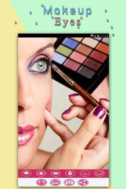 Photo Face Selfie Makeup * Makeup Cam * screenshot 7